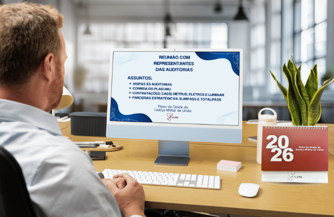 PLAS/JMU realiza reunião online com Auditorias e apresenta avanços no Plano de Saúde