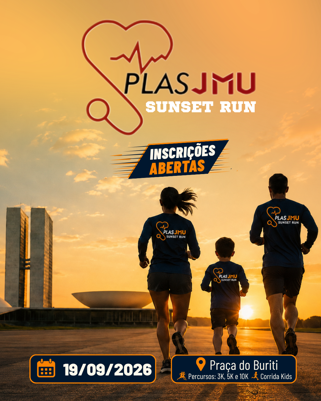 PLASJMU Sunset Run 2026: chegou a hora de garantir sua participação