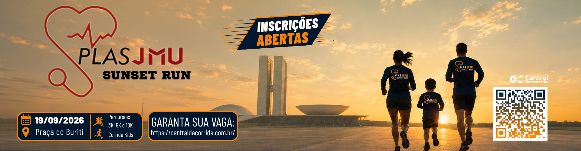 PLASJMU Sunset Run 2026: chegou a hora de garantir sua participação