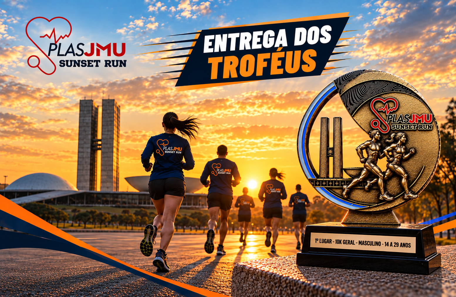Sunset Run 2026: beneficiários premiados já podem retirar seus troféus