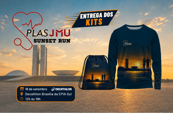 PLAS/JMU Sunset Run 2026: nova retirada de kits será nesta sexta-feira (18)